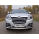 Защита переднего бампера 60 мм ТСС для Great Wall Hover H3 New 2014-2015