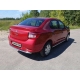 Защита заднего бампера 42 мм ТСС для Renault Logan 2015-2018