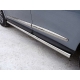 Пороги труба 76 мм ТСС для Infiniti QX60 2016-2021