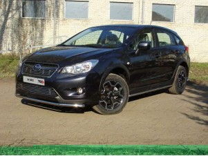 Накладка решётки радиатора верхняя 12 мм для Subaru XV № SUBXV12-04