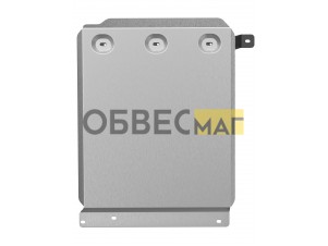 Защита заднего электромотора для Zeekr 9X 2025-н.в. 2.0 AT Бензин гибрид (алюминий, 3 мм) с креп. NLZ / Зикр